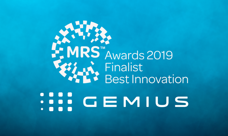 Gemius shortlisted for Best Innovation in MRS Awards 2019